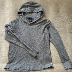 Diesel Heather Gray Hooded Sweatshirt
